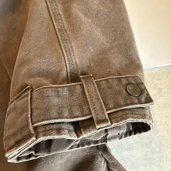 Carhartt C52 CHT men Sz XXL tall Detroit Style Blanket Lined 4Aces Stitched Back - Picture 16 of 16